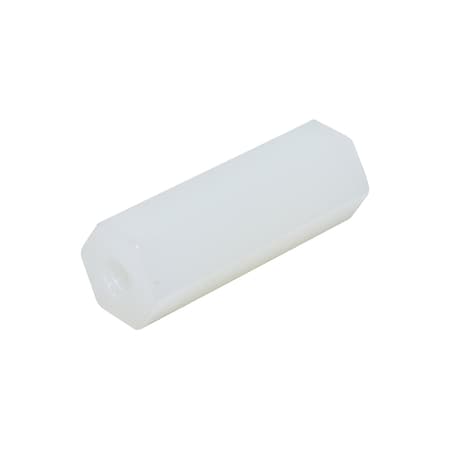 Usa Industrials Hex Standoff, #6-32 Thrd Sz, 1/2 in L, Nylon Plain, 5/16 in Hex W BULK-SNDF-1215